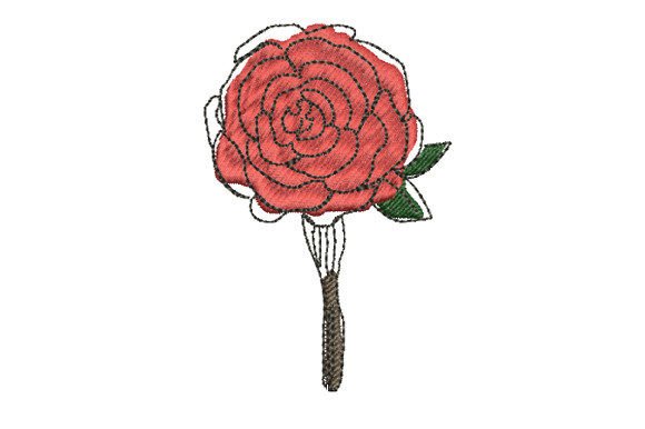 Fake Red Rose