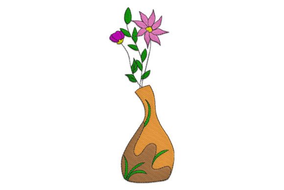 Flower Vase Embroidery Review