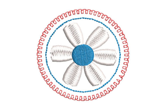 Flower with Border
