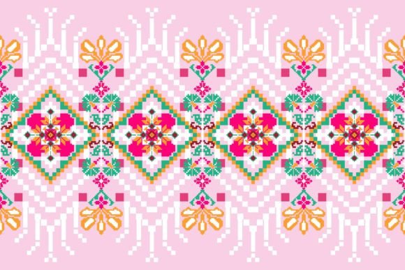 Knitted Embroidery Design