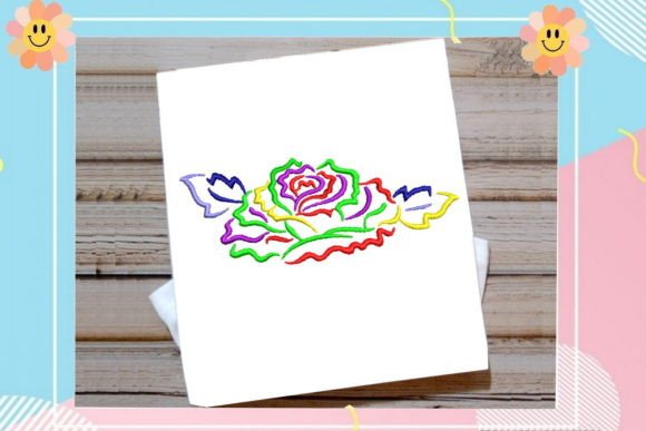Rainbow Rose