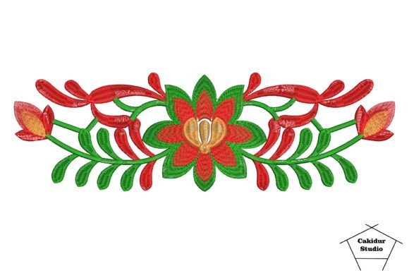 Red Green Flowers